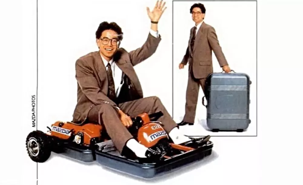 Mazda Suitcase Car