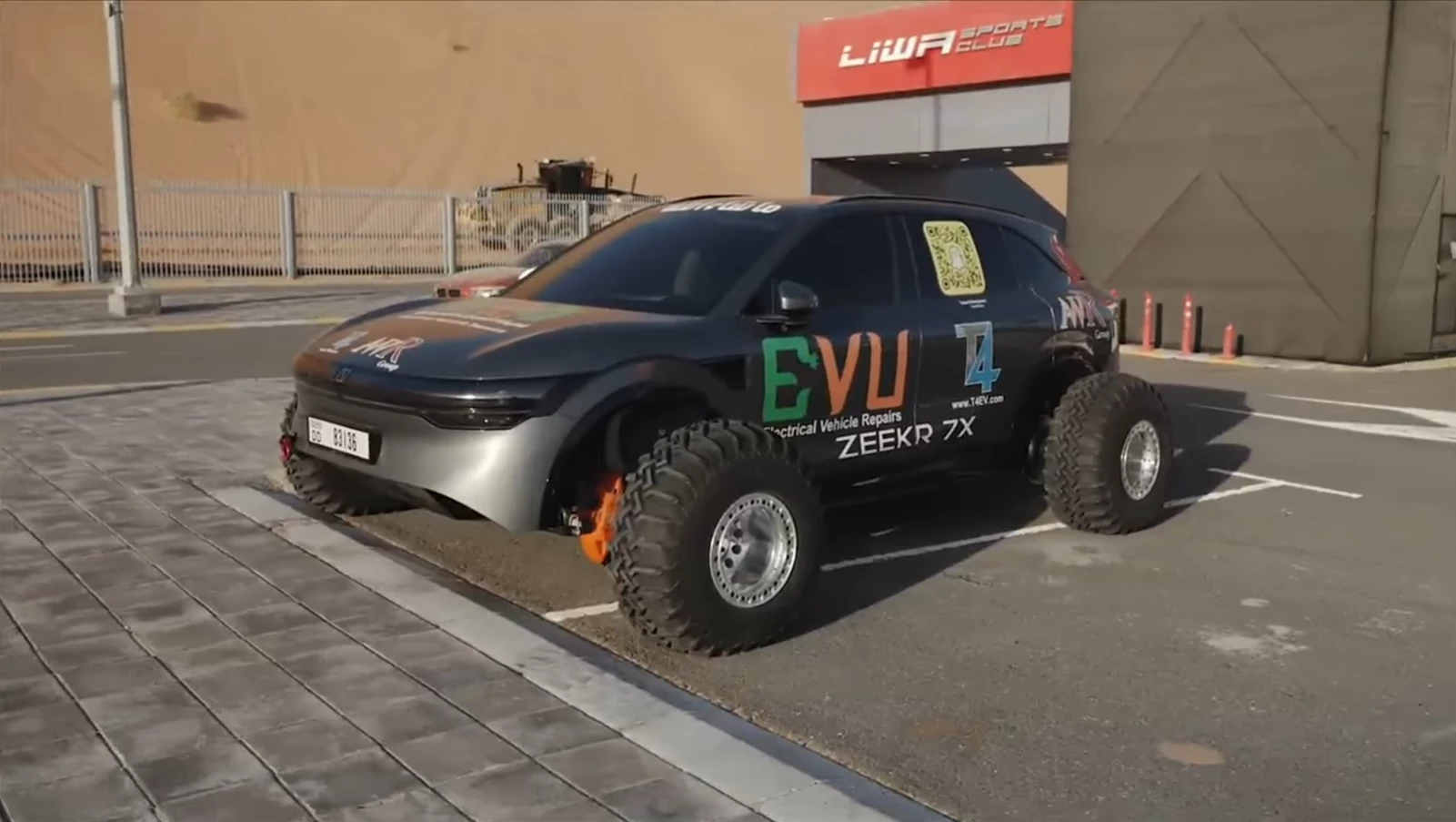 Zeekr 7X Αμμόλοφος Άμπου Ντάμπι