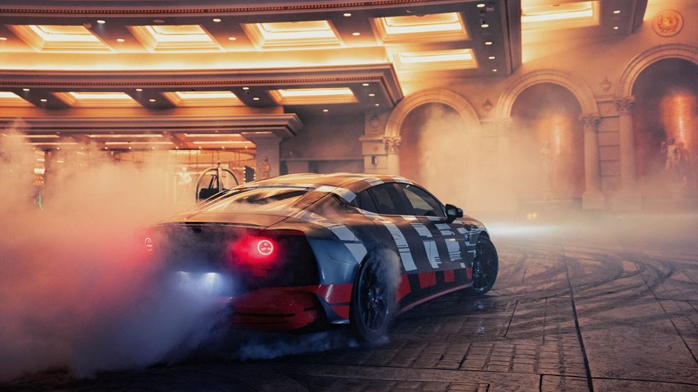 Mercedes-AMG GT 4-door coupe Brad Pitt George Russell