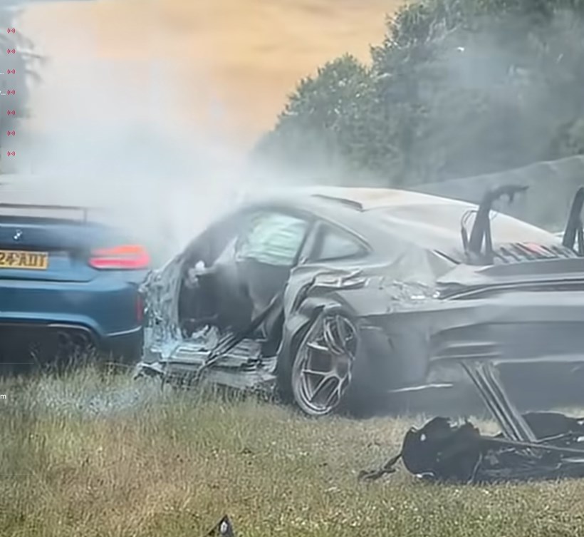 Nurburgring ατύχημα Porsche 911 BMW M2