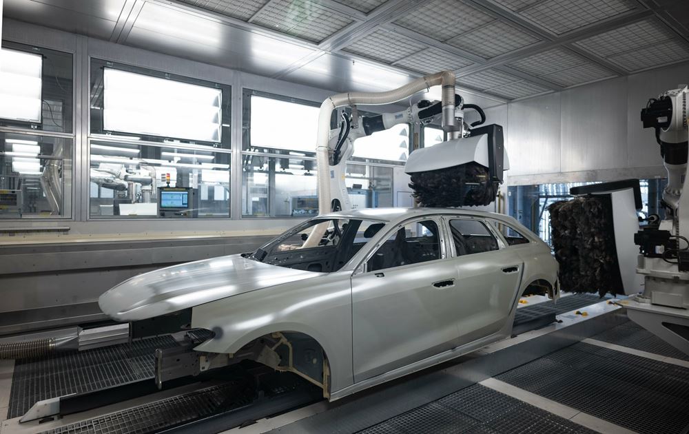 Audi A5 γραμμή παραγωγής στο εργοστάσιο του Neckarsulm