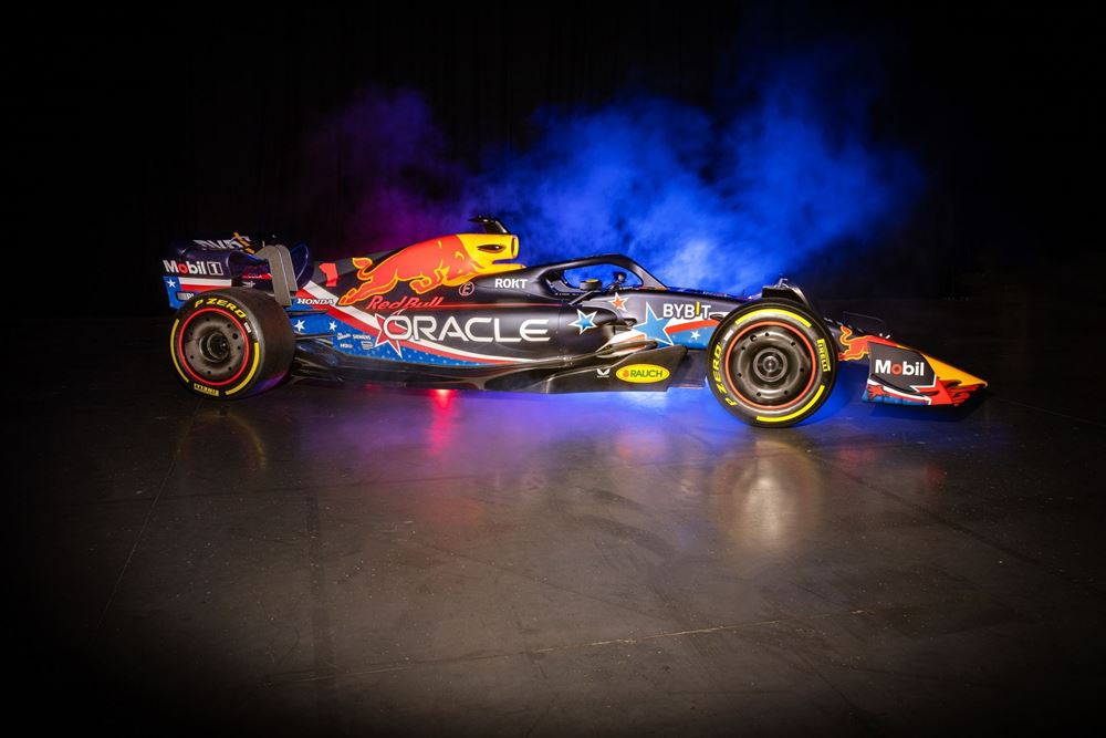 Red Bull Texas Livery Grand Prix ΗΠΑ
