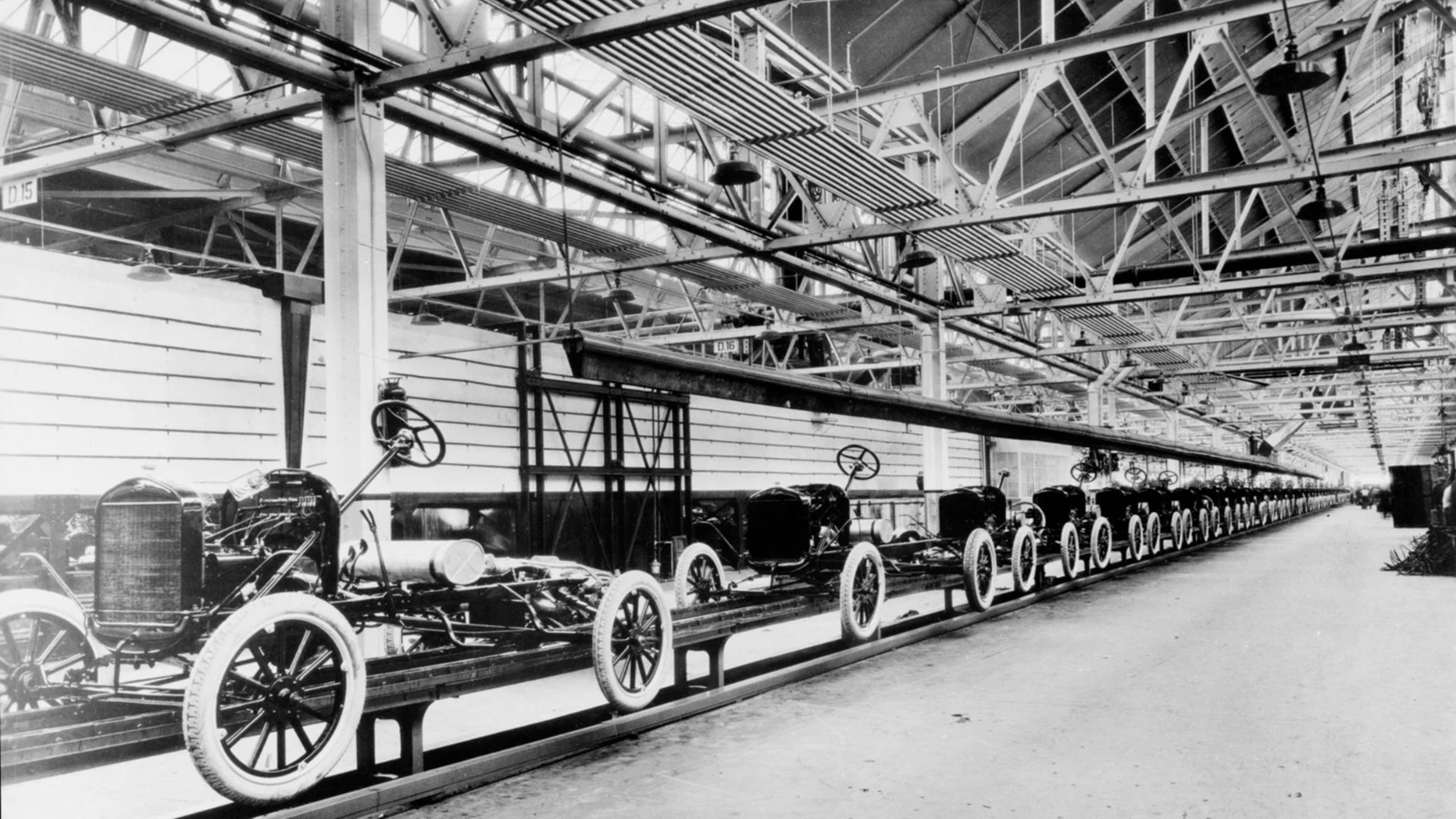Ford Model T γραμμή παραγωγής ιστορία της εταιρείας