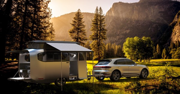 Για ελεύθερο camping με την νέα σκηνή της Porsche (εικόνες) - εικόνα 2