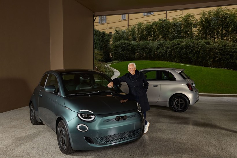 Fiat 500e Giorgrio Armani