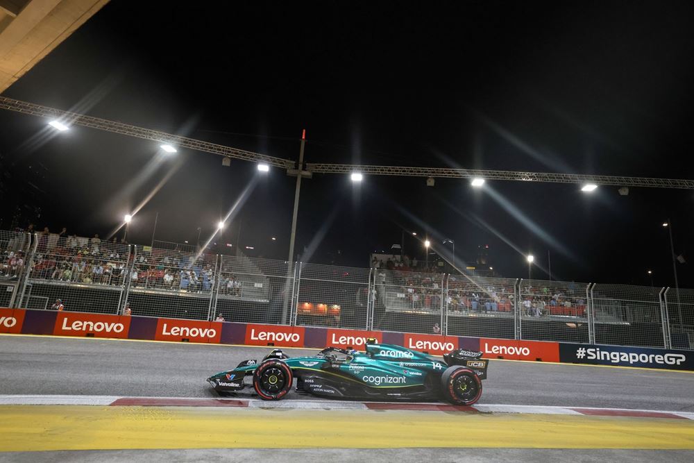 F1 GP Σιγκαπούρης Fernando Alonso