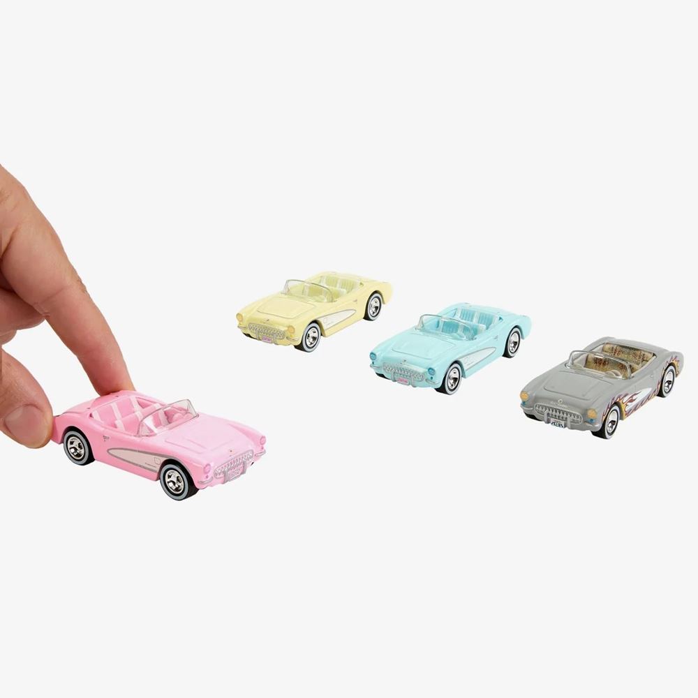 Barbie Corvette Hot Wheels