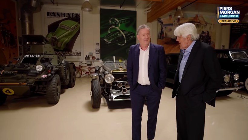 Jay Leno Piers Morgan