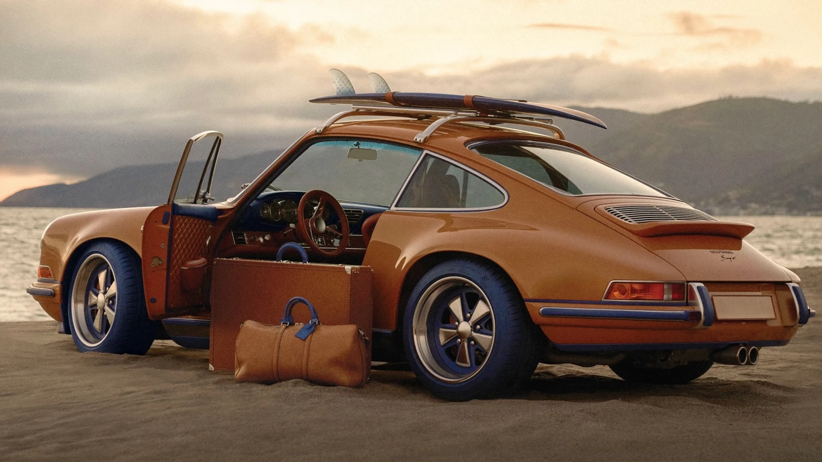 Porsche 911 Classic Singer συνεργασία με Louis Vuitton
