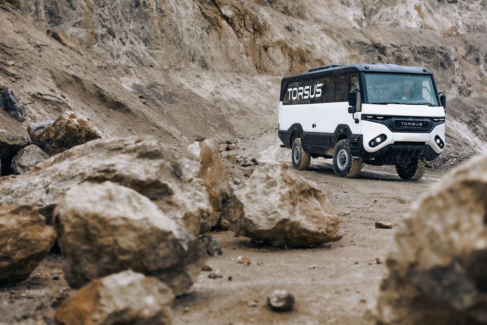 Torsus Praetorian εκτός δρόμου λεωφορείο off road 4x4
