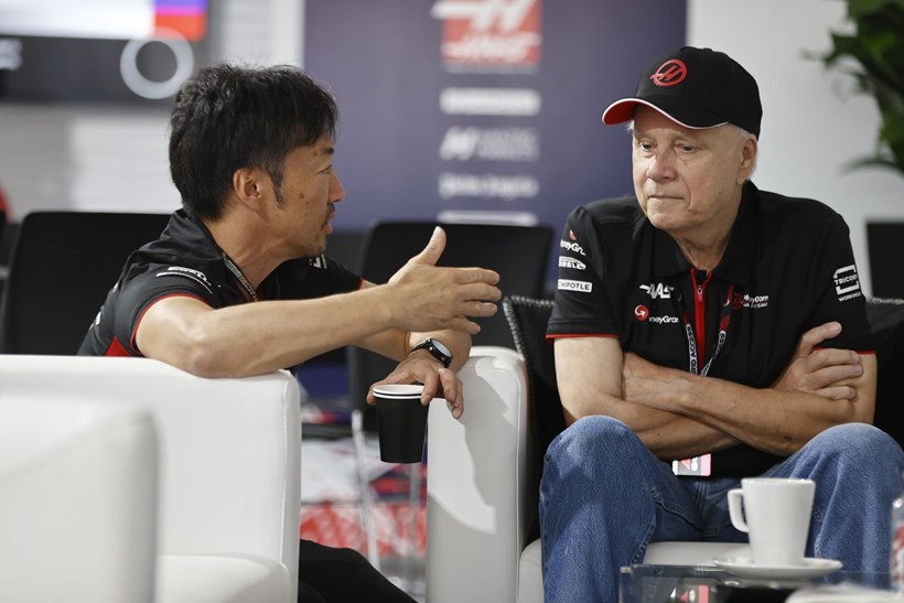 Ayao Komatsu Gene Haas F1 Team