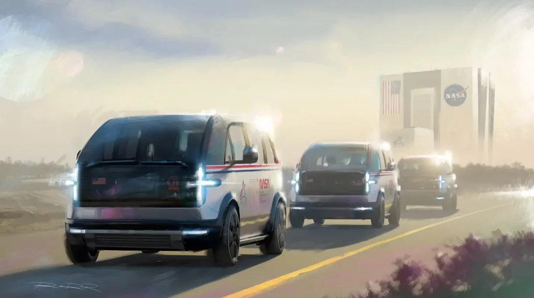 Canoo: Η NASA διάλεξε αυτό το ηλεκτρικό όχημα για Astrovan