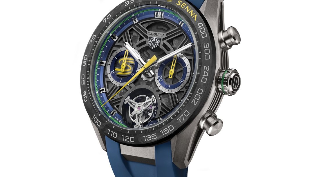 Η Tag Heuer έβγαλε επετειακό Tourbillon ρολόι για τον Ayrton Senna