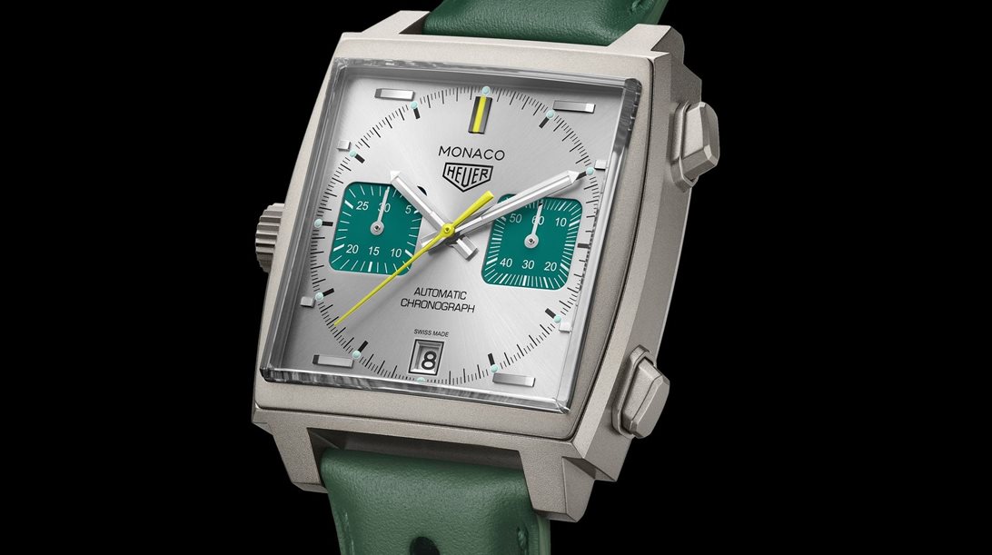 Το TAG Heuer Monaco σε British Racing Green είναι πανέμορφο