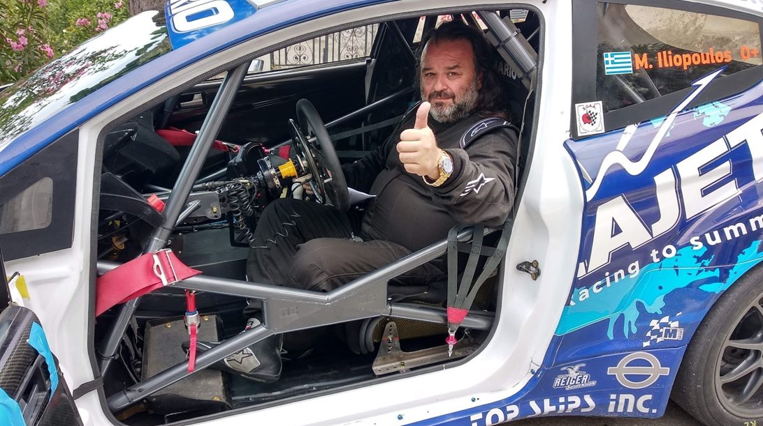Μάριος Ηλιόπουλος: Στο τιμόνι της ΑΕΚ ένας πρωταθλητής και ρέκορντμαν αγώνων αυτοκινήτου