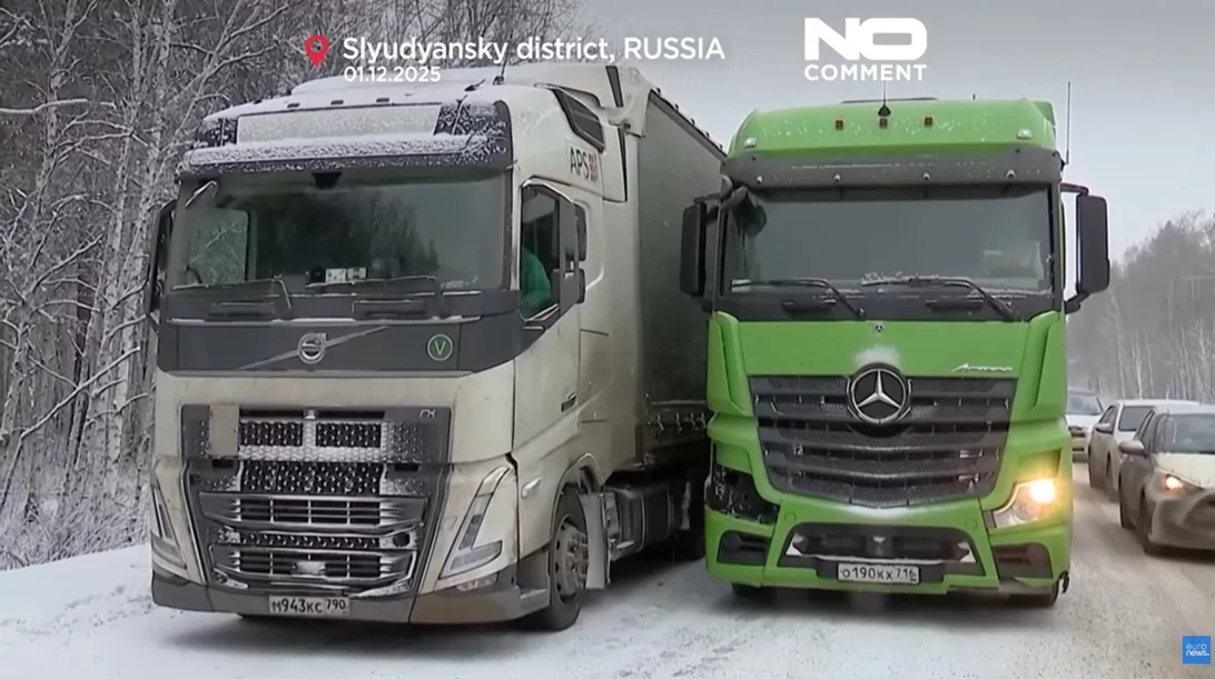 Δείτε τι έκαναν οι ρωσικές αρχές σε μποτιλιάρισμα 85 χλμ. (video)