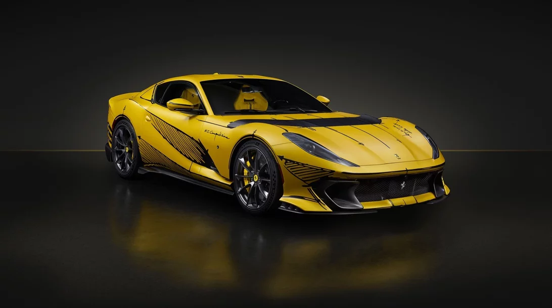 Η Ferrari 812 Competizione Tailor Made είναι ζωγραφισμένη με το χέρι