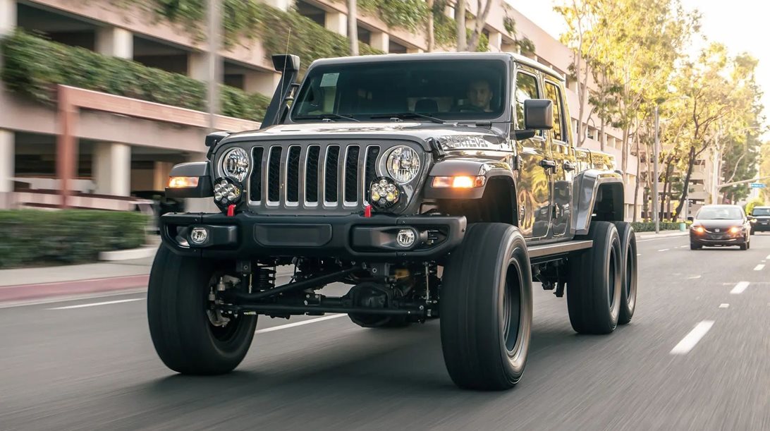 Jeep Gladiator 6x6: Επιβλητικό άρμα απόλαυσης