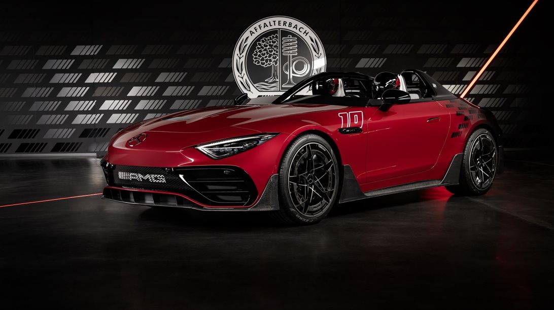 Mercedes-AMG PureSpeed: Το πρώτο μοντέλο της σειράς Mythos είναι ένα roadster με halo από την F1