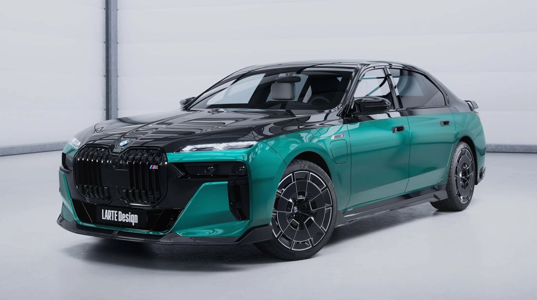 Αυτή η BMW 760i είναι βελτιωμένη από την Larte και διακριτική δεν την λές
