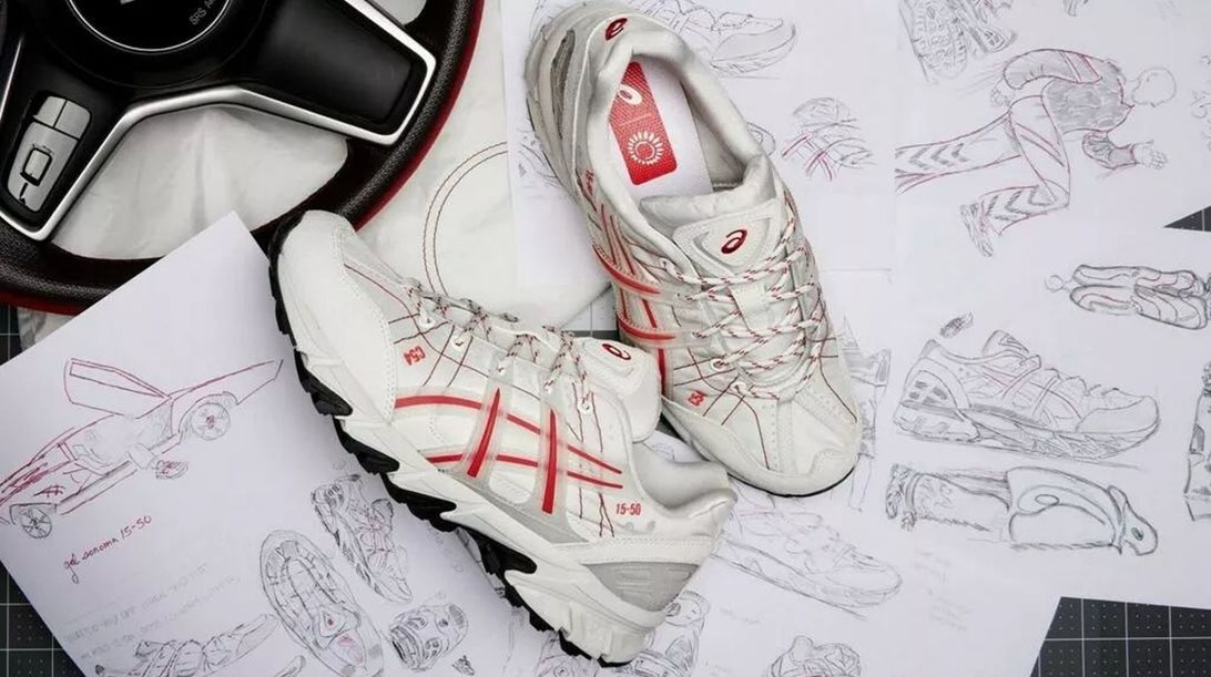 H Asics φτιάχνει παπούτσια από αερόσακους