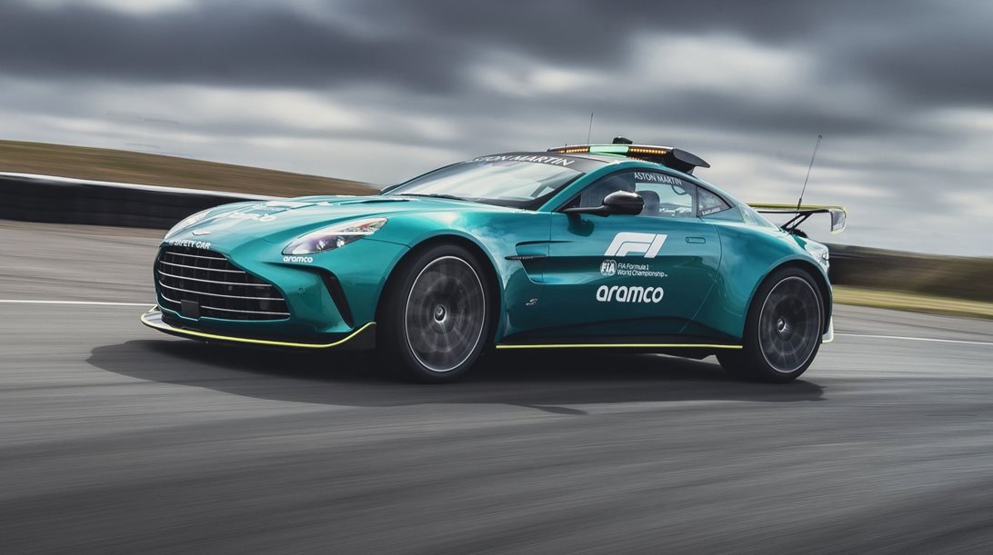 F1: Η Aston Martin αλλάζει αυτοκίνητο ασφαλείας στην Ολλανδία