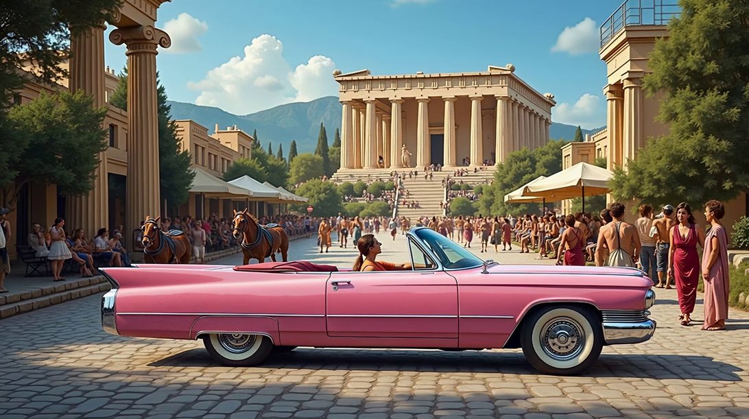 400 σπάνια αυτοκίνητα "ξαναφτιαγμένα" με τεχνητή νοημοσύνη στη νέα ταινία του Νίκου Μαστοράκη