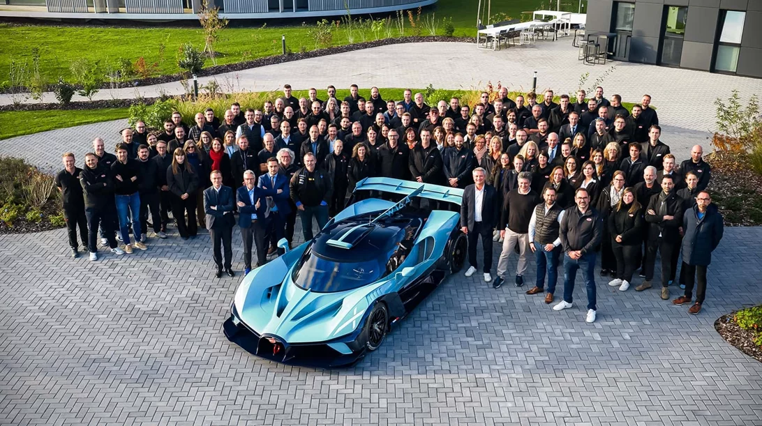 Αυτή είναι η τελευταία Bugatti Bolide-ολοκληρώθηκε η παραγωγή της