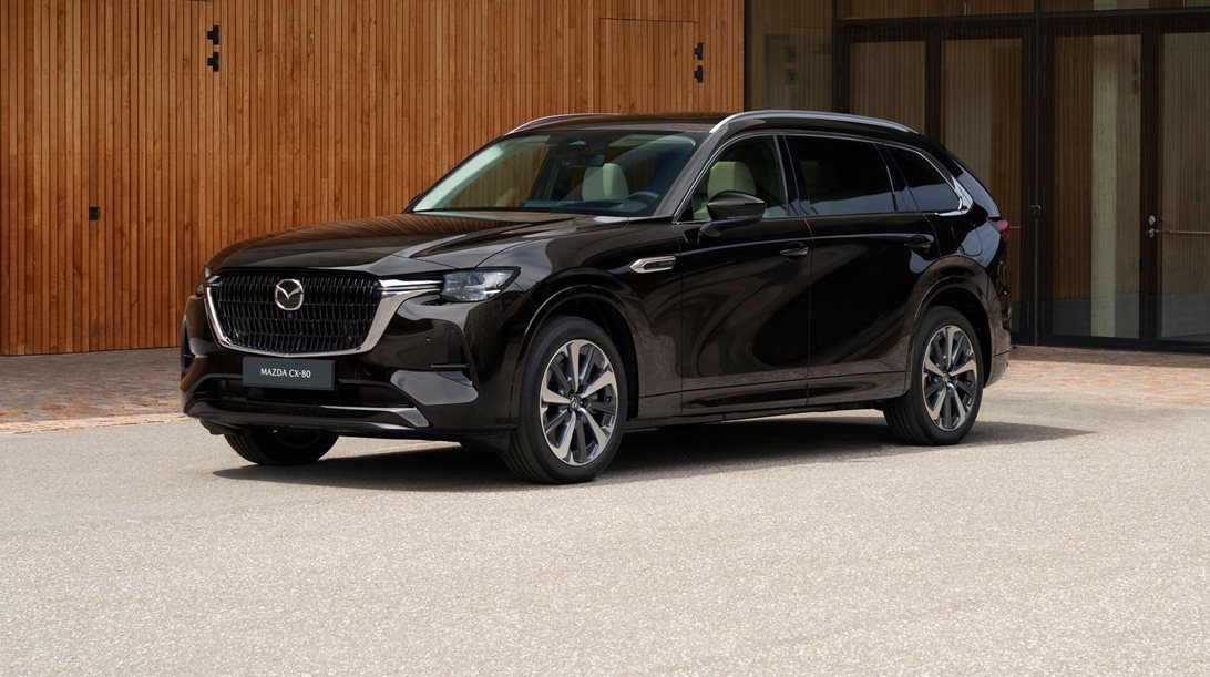 Αποκαλύφθηκε το Mazda CX-80-όλες οι πληροφορίες για την τετρακίνητη επταθέσια ναυαρχίδα