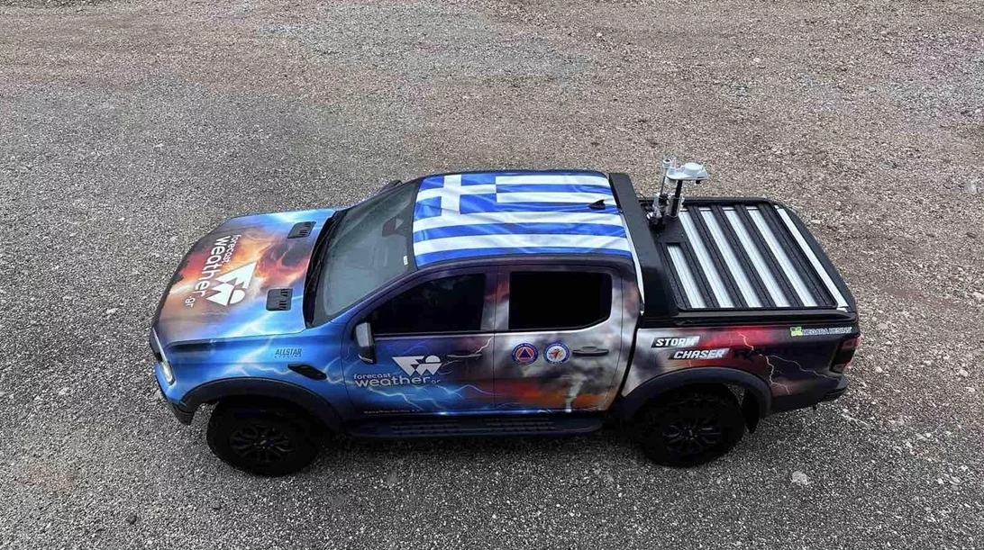 Το πρώτο μετεωρολογικό όχημα στην Ευρώπη είναι ελληνικό και φέρνει επανάσταση στην πρόγνωση του καιρού