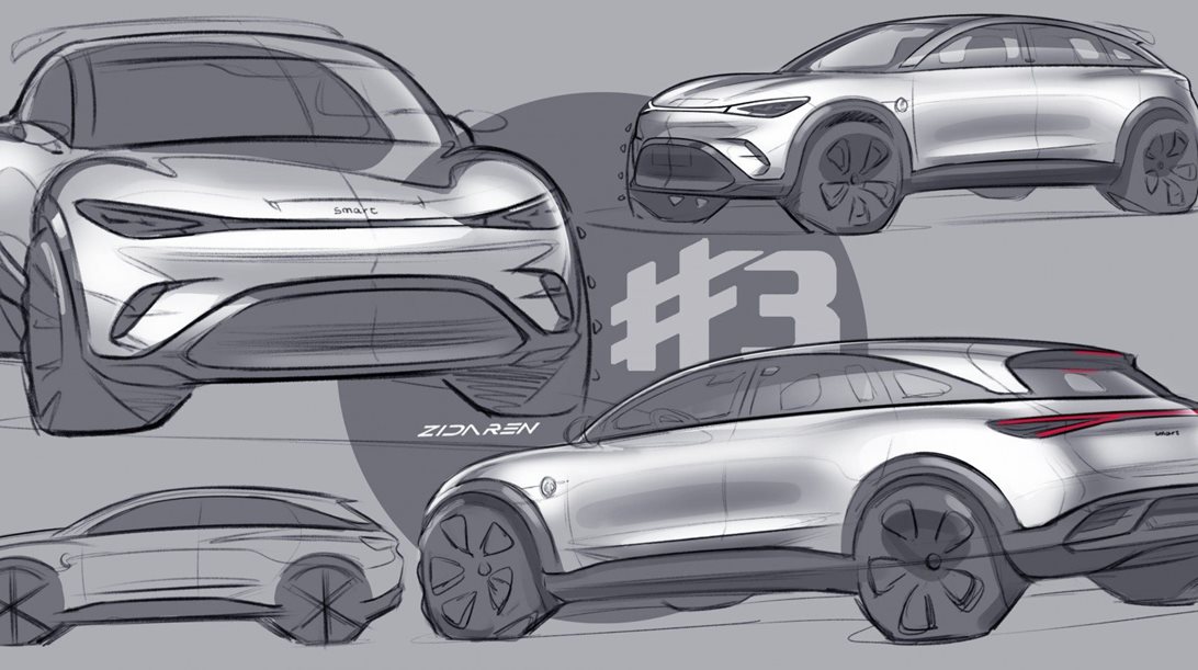 Αυτό θα είναι το νέο ηλεκτρικό smart #3-Πότε παρουσιάζεται
