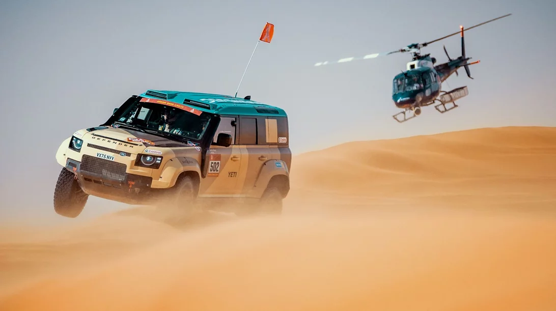 Defender Rally: Επιτυχημένο το πρώτο μισό του Ράλι Ντακάρ 2026