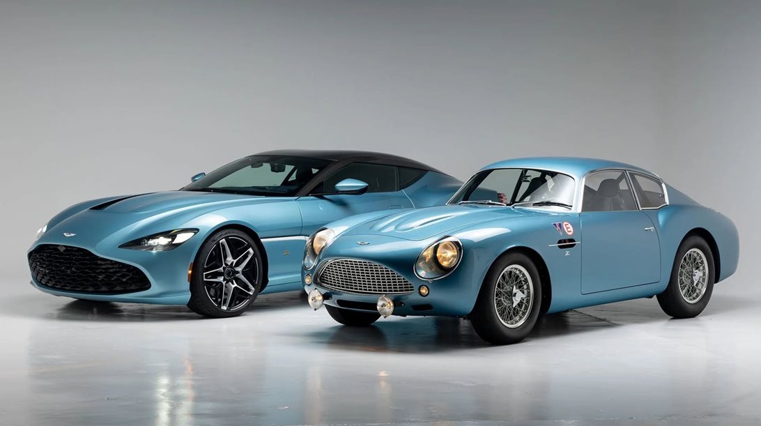 Συλλεκτικό δίδυμο Aston Martin Zagato βγαίνει στο σφυρί μισοτιμής