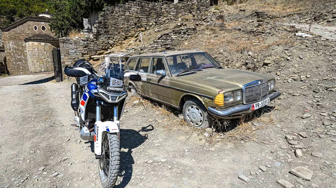 Ταξίδι με Aprilia Tuareg στην άγρια φύση της νότιας Αλβανίας