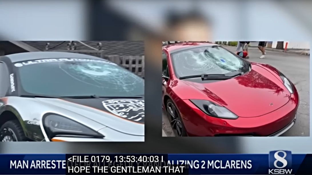 Δείτε βανδαλισμούς σε supercars στη Monterey Car Week (video)