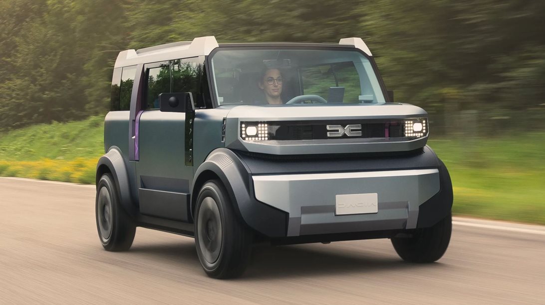 Το νέο Dacia Hipster δείχνει το δρόμο για το πραγματικά προσιτό ηλεκτρικό πόλης