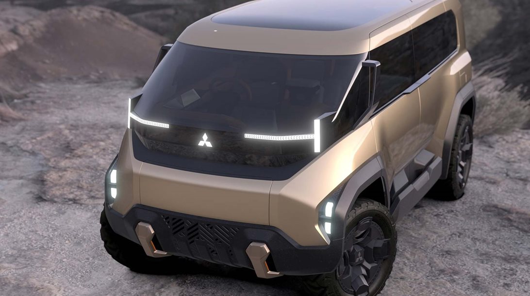 Mitsubishi D:X: Αν το Pajero ήταν plug in υβριδικό βαν 6 θέσεων