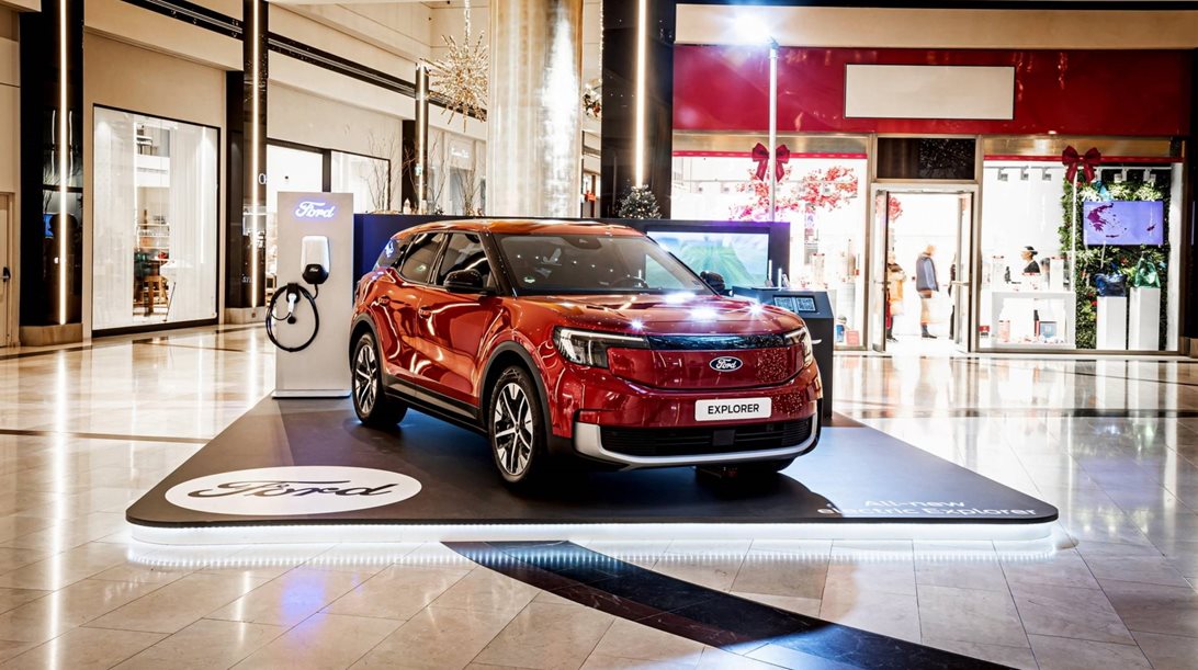 Το νέο Ford Explorer θα βρίσκεται και τον Ιανουάριο στο Golden Hall