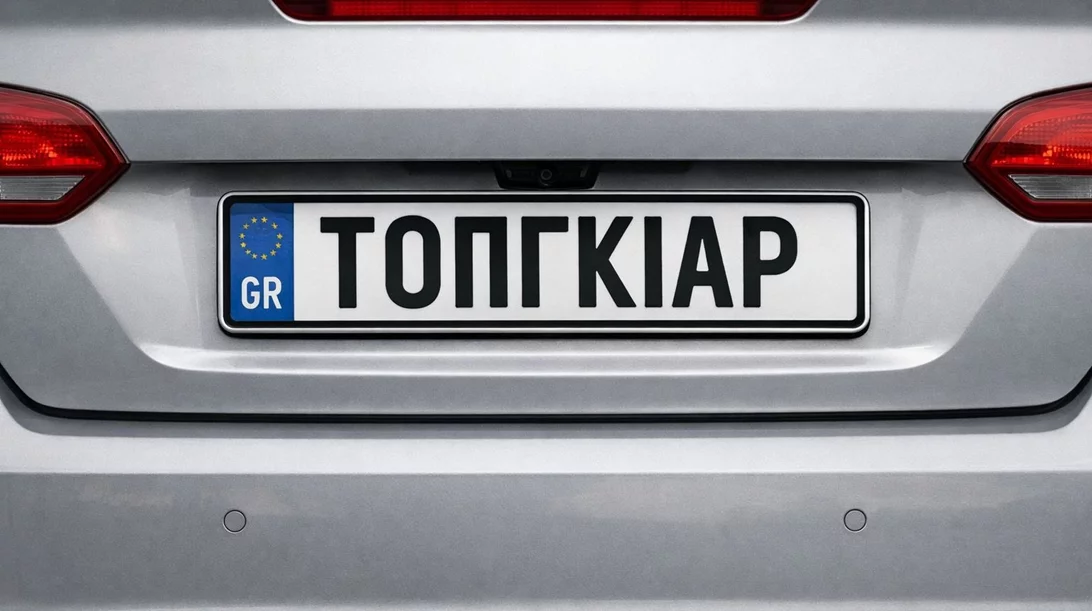 Έρχονται προσωποποιημένες πινακίδες στην Ελλάδα-Τι θα μπορούν να γράφουν