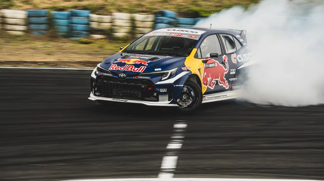 O Rovanpera κέρδισε στο ντεμπούτο του στη Formula Drift
