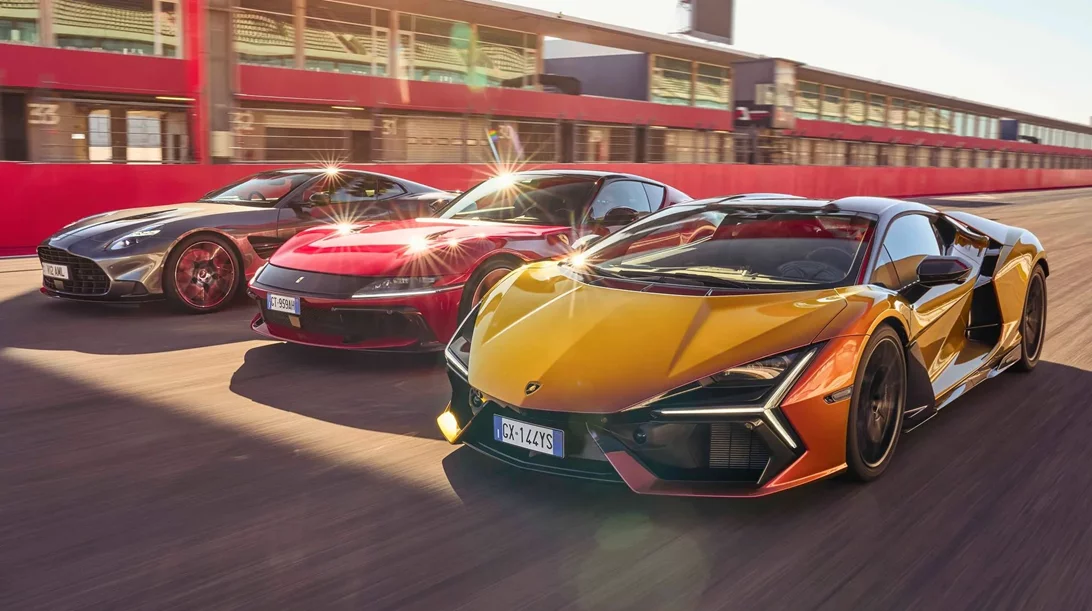 Η μεγάλη V12 κόντρα: Aston Martin, Ferrari και Lambrοghini (video)