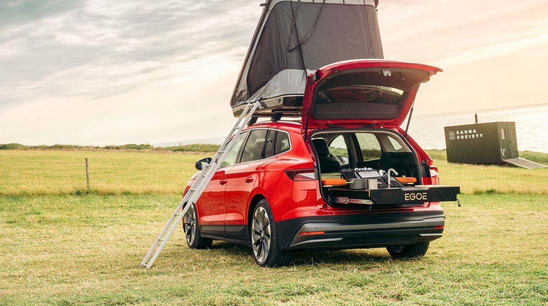 "Πράσινες" διακοπές με το ηλεκτρικό Skoda Enyaq Camper