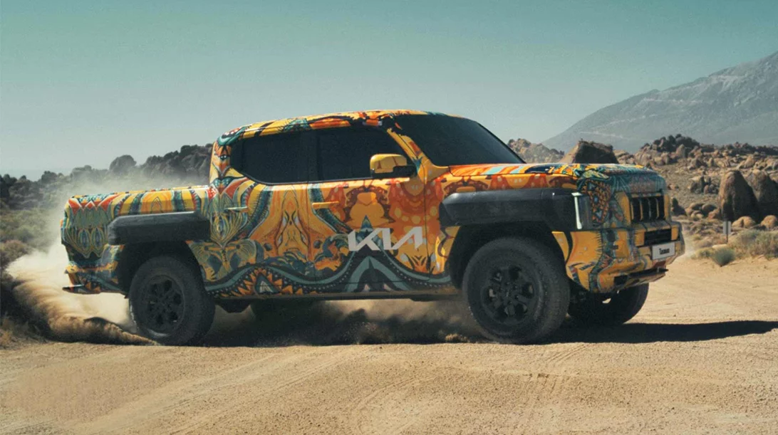 Αποκαλυπτικό teaser του πρώτου pick up της Kia Tasman (video)