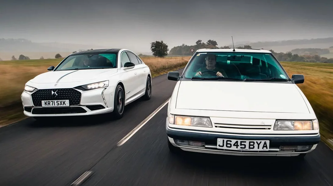 1990 Citroen XM εναντίον DS 9 2022: Κόντρα μαγικών χαλιών