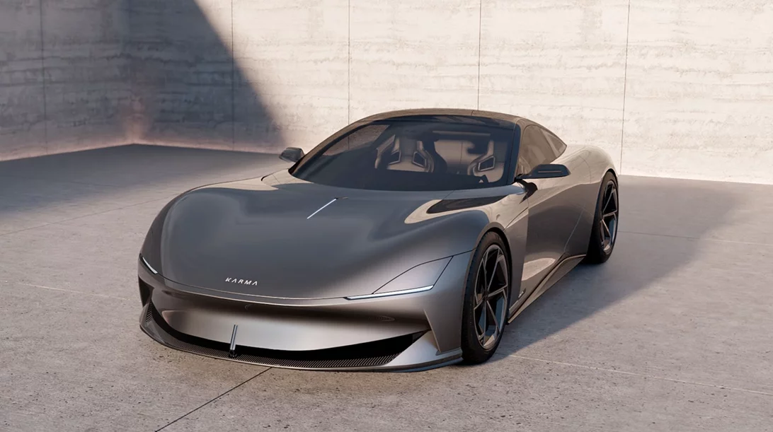 To ηλεκτρικό Karma Kaveya σημαίνει την επανεκκίνηση της φίρμας