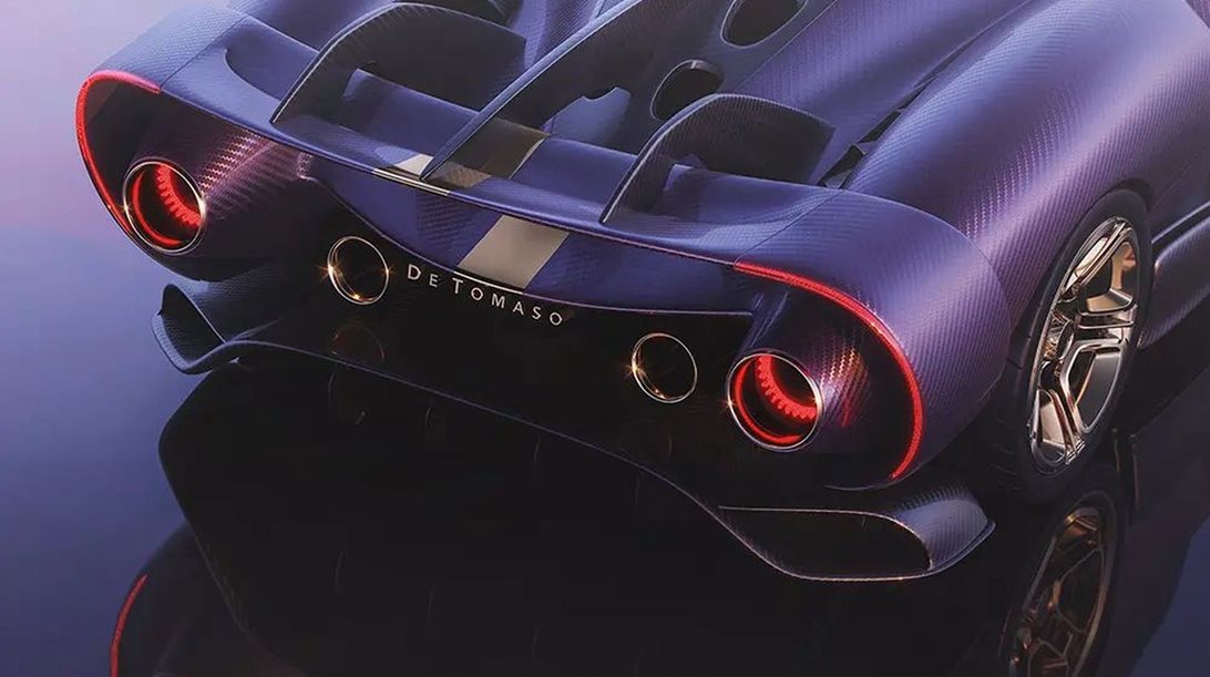 Η εξάτμιση της De Tomaso P900 είναι ένα έργο τέχνης