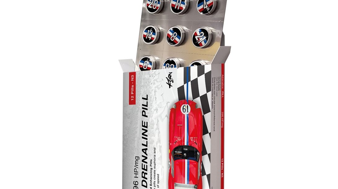 Τα "χάπια αδρεναλίνης" της Ferrari που πουλήθηκαν 27.600 ευρώ