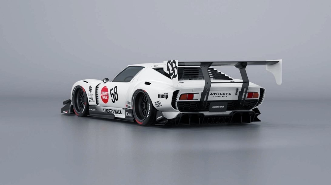 H Liberty Walk τόλμησε να βελτιώσει μια Lamborghini Miura και αυτό είναι το αποτέλεσμα
