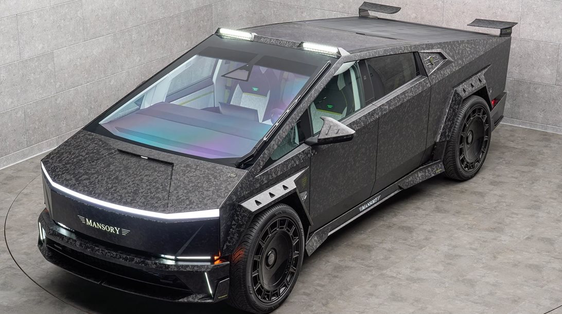 Η Mansory δίνει στη Μέση Ανατολή το Cybertruck που της αξίζει