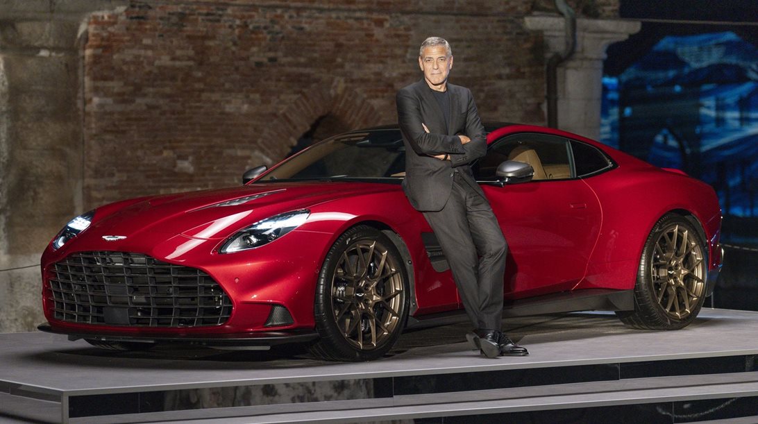 Ο τέλειος συνδυασμός: νέα Aston Martin Vanquish και George Clooney